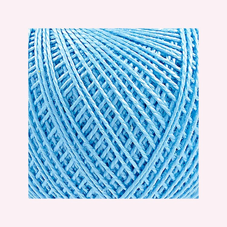 Пряжа ПНК им.Кирова Нарцисс (2706), голубой, 6 шт. по 100 г — картинка 4