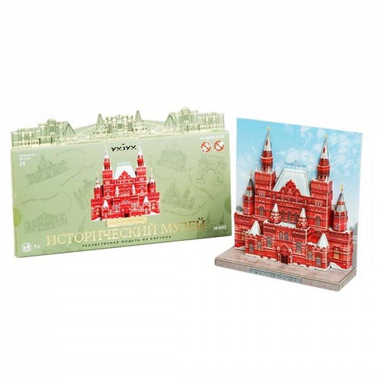 Сборная модель из картона «Исторический музей. Москва в миниатюре» — картинка 2