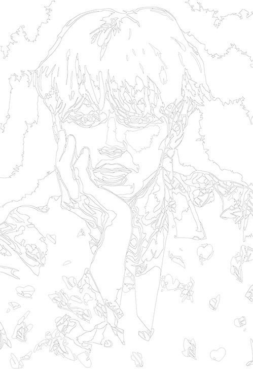 Картина по номерам «Корейская K-POP группа BTS Чимин 2» — картинка 3