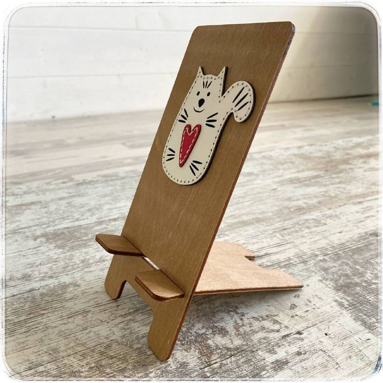 Набор для вышивания «Подставка для телефона. Кот» — картинка 2