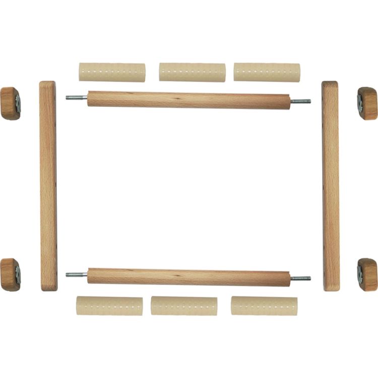 Пяльцы деревянные с клипсами, 20х24 см — картинка 2