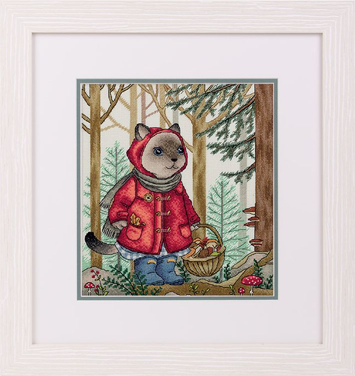 Набор для вышивания «По грибы» — картинка 3