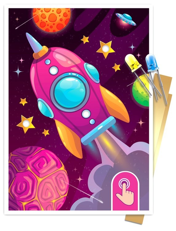 Набор для опытов «Звездная история» (Ракета) — картинка 2