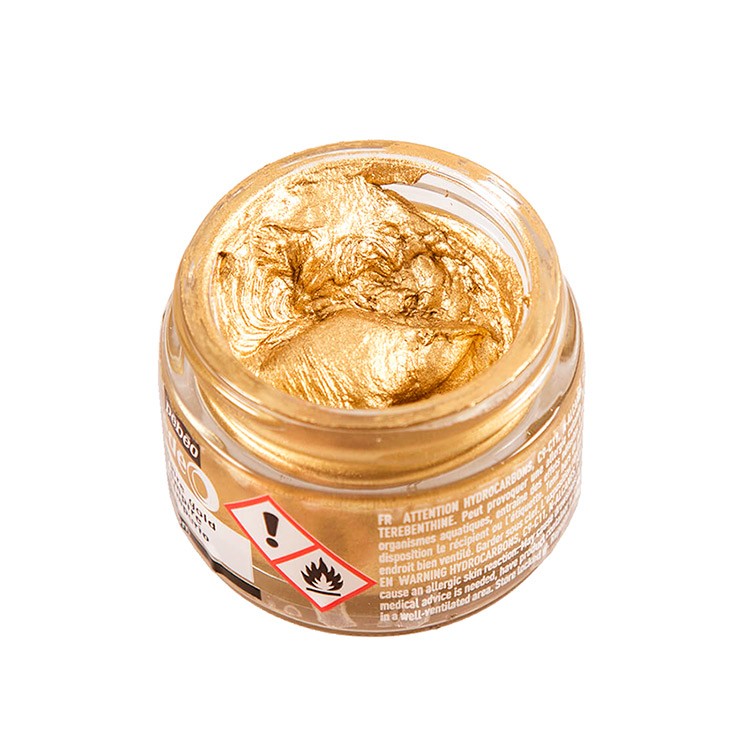 Воск (вакса) для золочения Gedeo 30 мл, цвет: под королевское золото, Pebeo — картинка 2