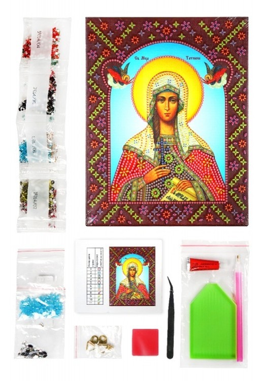 Алмазная вышивка 5D «Святая Мученица Татьяна» — картинка 2