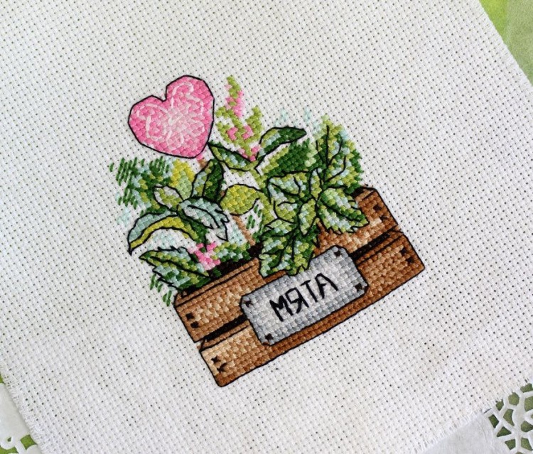 Набор для вышивания «Мята» — картинка 2