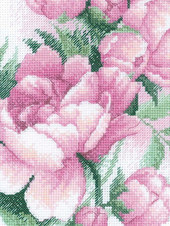 Набор для вышивания «Пышность пионов» — картинка 2