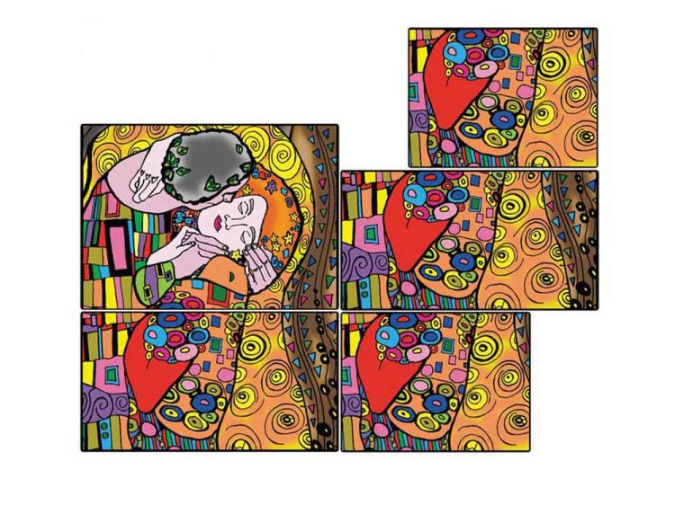 Коробка-раскраска «Климт» + 10 маркеров — картинка 2