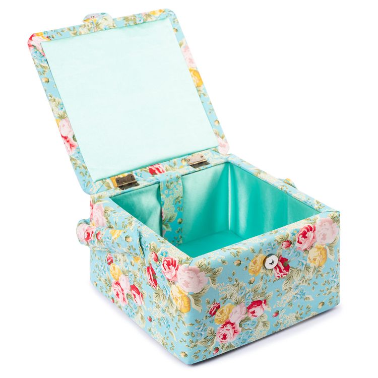 Шкатулка-корзина «Розы», 23,5х23,5х14,5 см, Gamma — картинка 2