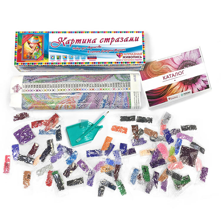 Алмазная вышивка «Яркий фэшн» — картинка 3