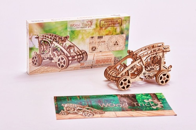 Конструктор из дерева «Багги», Wood Trick — картинка 9