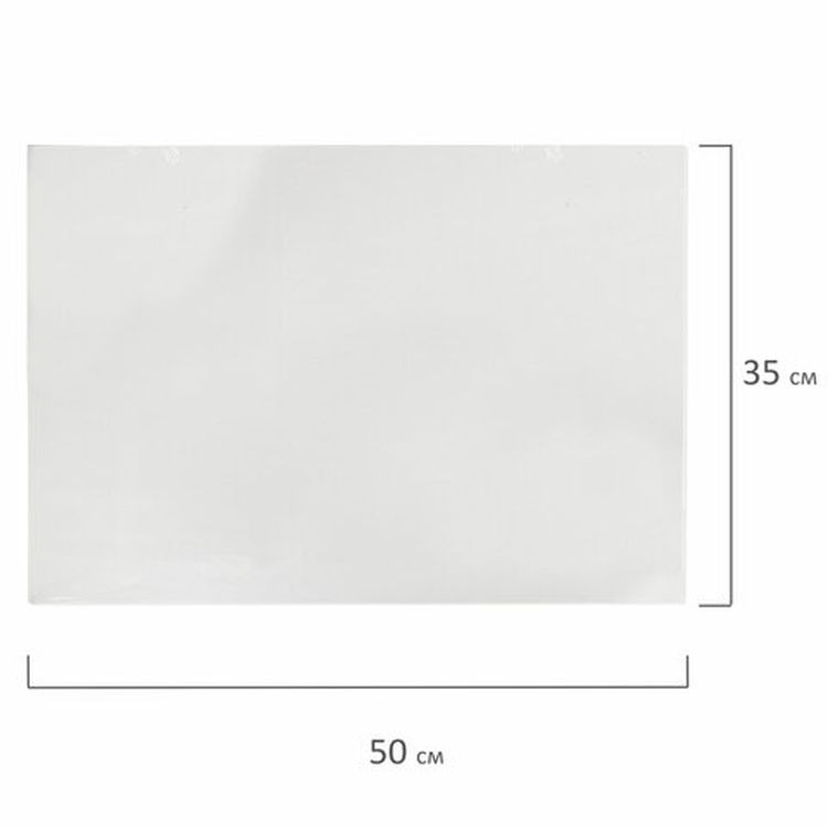 Холст на картоне (МДФ), 35х50  см, грунтованный, хлопок, мелкое зерно, BRAUBERG ART CLASSIC — картинка 6