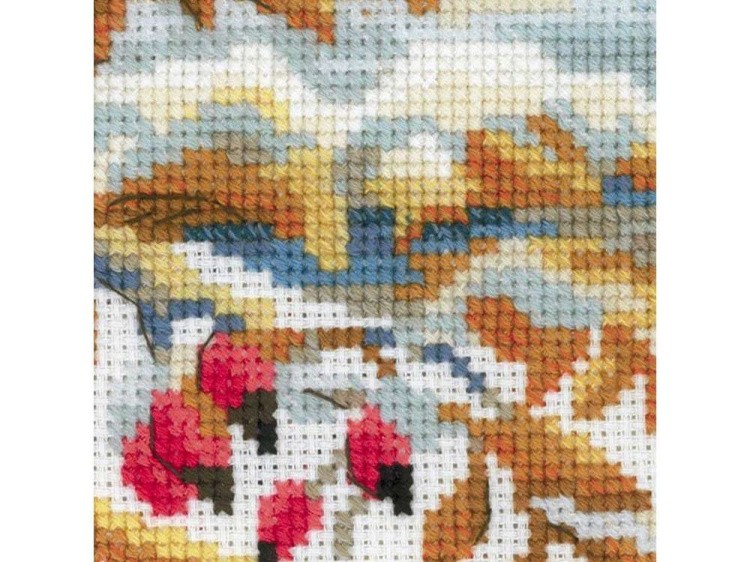 Набор для вышивания «Тарелка с синицей» — картинка 4