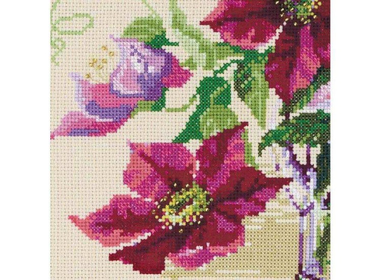 Набор для вышивания «Клематисы» — картинка 2