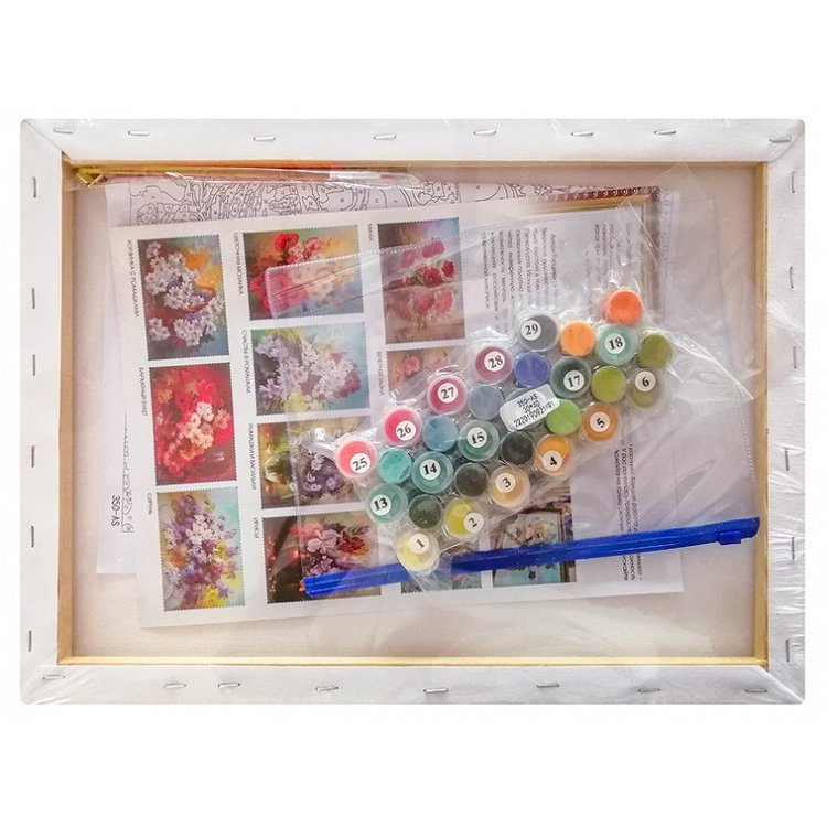 Картина по номерам «Ночные новости» — картинка 3