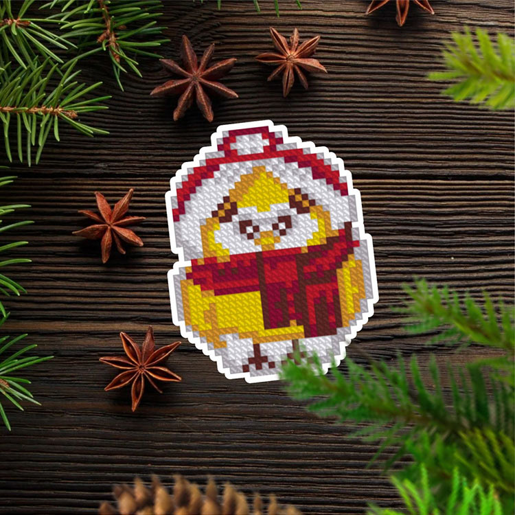 Алмазная вышивка-магнит «Цыпа» — картинка 2