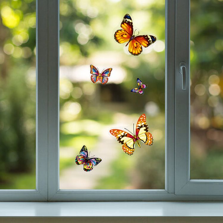 Украшение для окон и стекла «Бабочки 2»