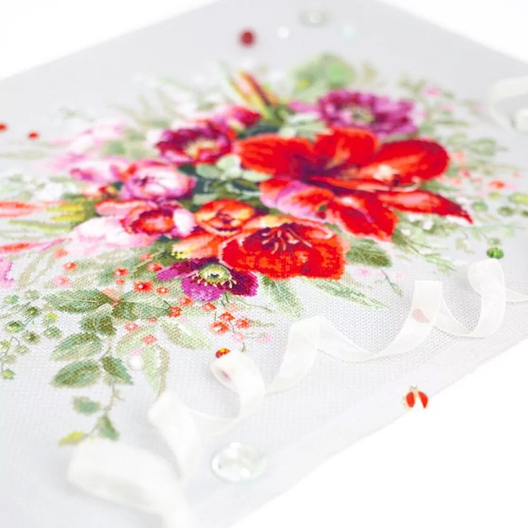 Набор для вышивания «Букет с амариллисом» — картинка 5