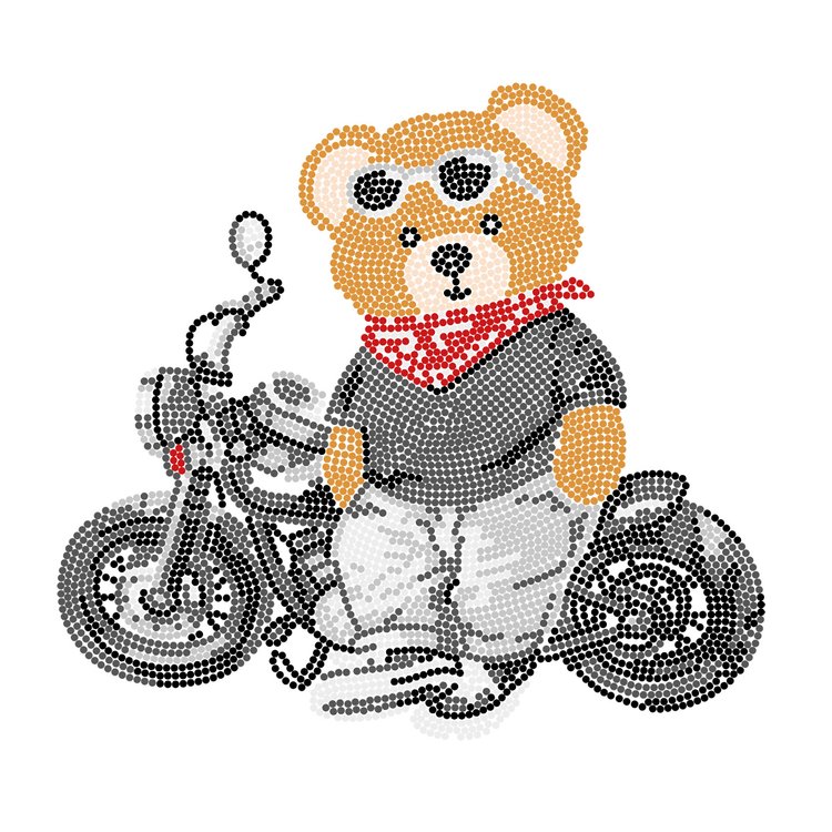 Алмазная вышивка «Постер. Мотоциклист» ALBP-273 постер «Мотоциклист» — картинка 2