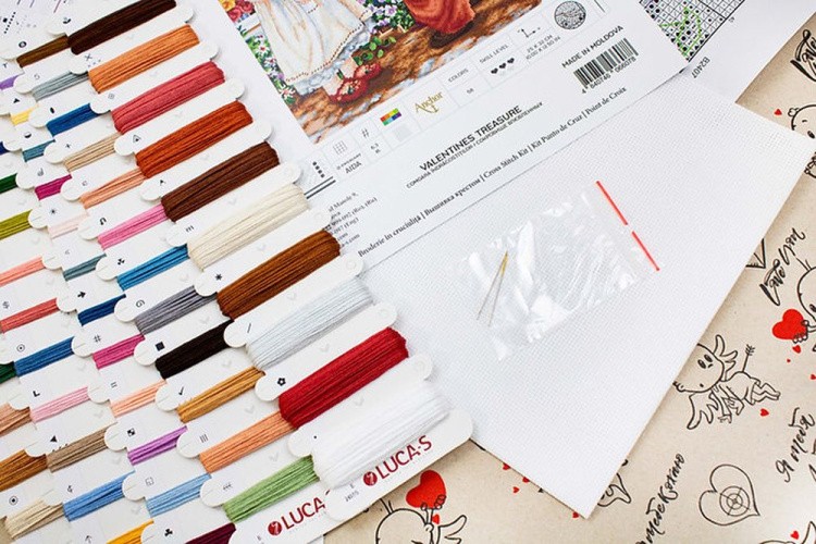 Набор для вышивания «Сокровище влюбленных» — картинка 3