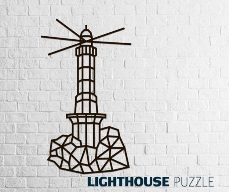 Деревянный интерьерный пазл «Маяк», Eco Wood Art — картинка 2