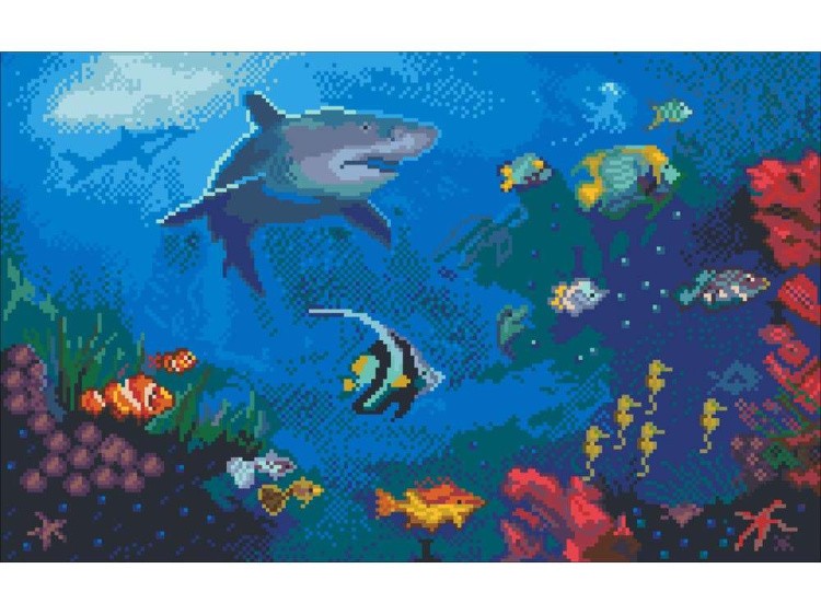 Набор для вышивания «Акулий рай» — картинка 2