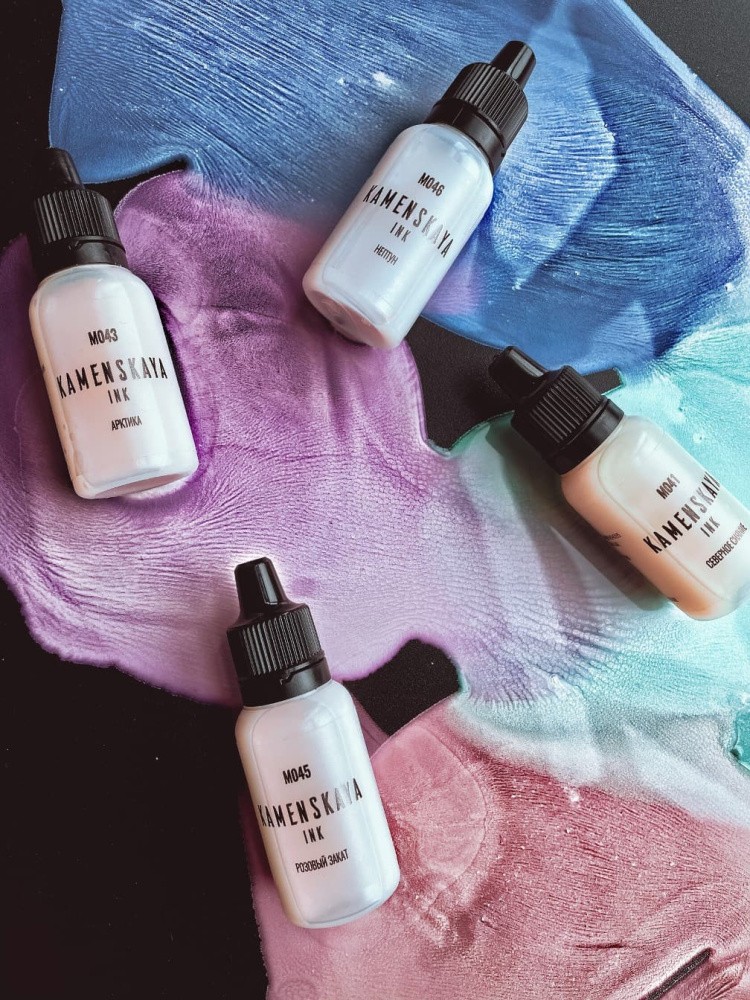 Сет алкогольных чернил № 15, Kamenskaya Ink — картинка 2