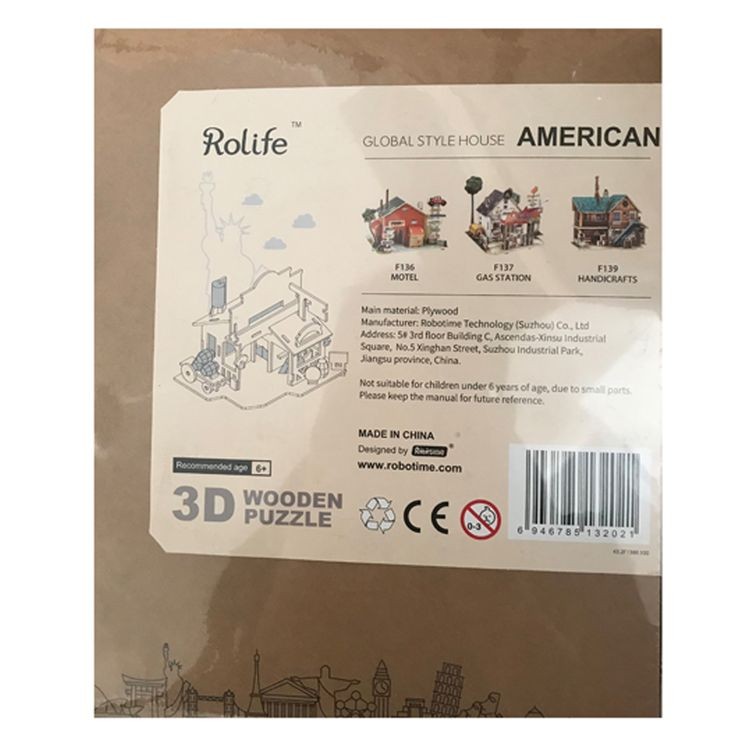 Конструктор из дерева «Американская мастерская» — картинка 3