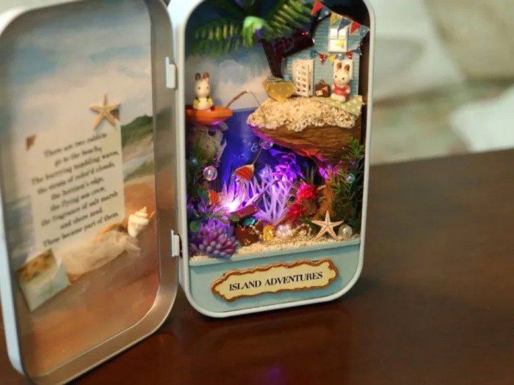 Сборная модель Румбокс. Домик в шкатулке «Остров приключений» — картинка 3