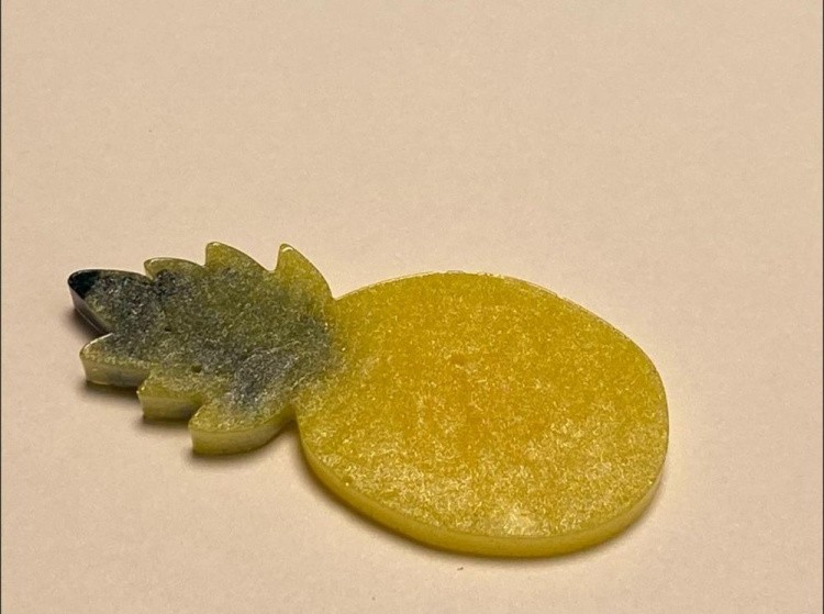 Молд №481 Брошь Ананас (6,5 см), Art Blong — картинка 2