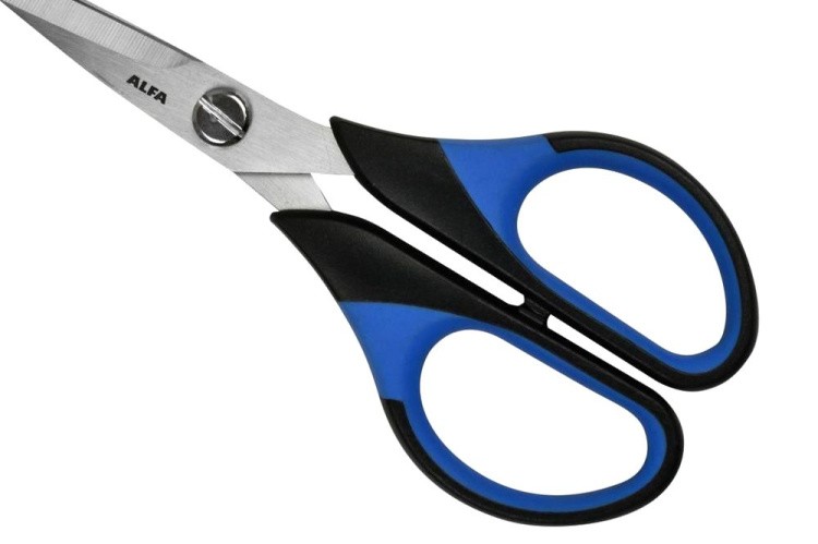 Ножницы универсальные, 14 см, ALFA — картинка 3