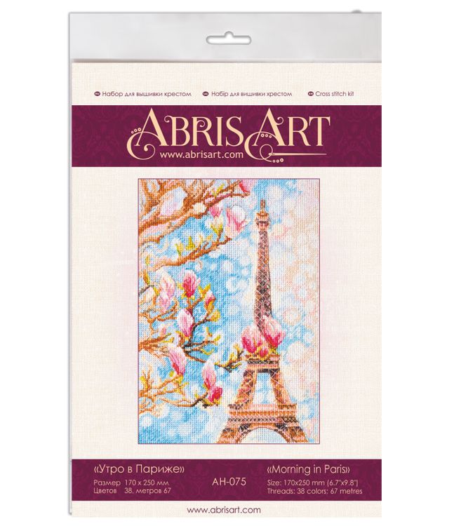 Набор для вышивания «Утро в Париже» — картинка 5