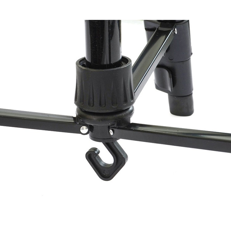 Мольберт-тренога телескопический с планкой (черный) — картинка 4