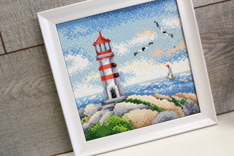 Алмазная вышивка «Полет над морем» — картинка 2