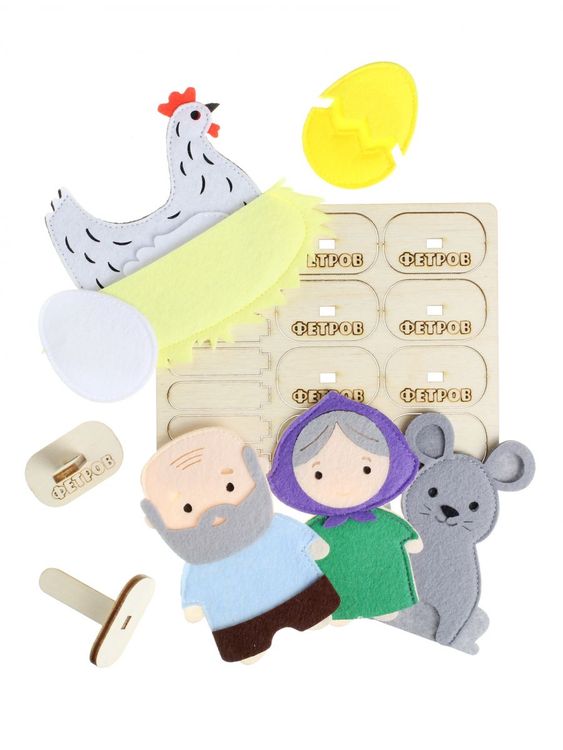 Пальчиковый театр «Курочка Ряба» — картинка 4