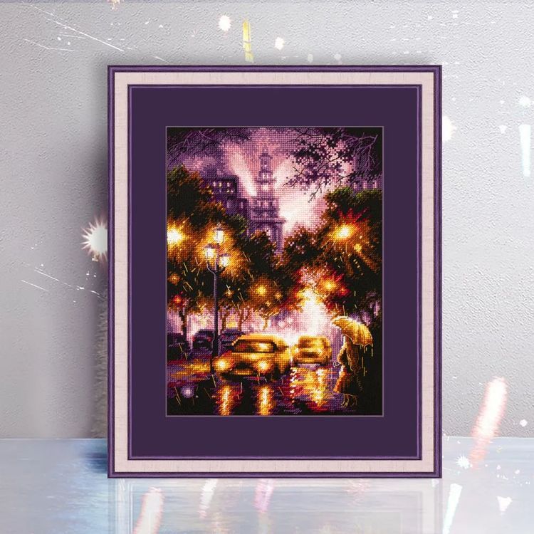 Набор для вышивания «Огни ночного города» — картинка 11
