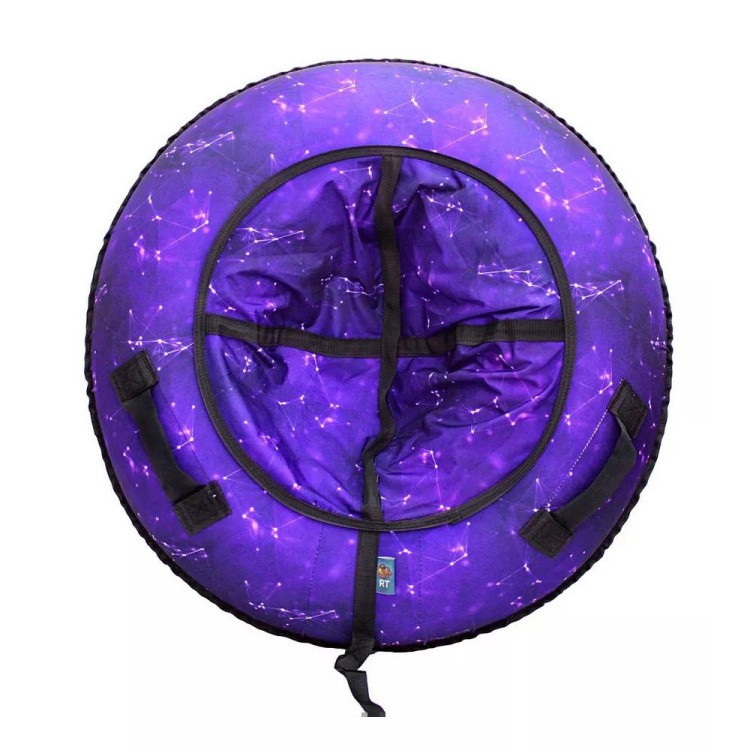 Детская зимняя ватрушка тюбинг для катания 118 см — картинка 4