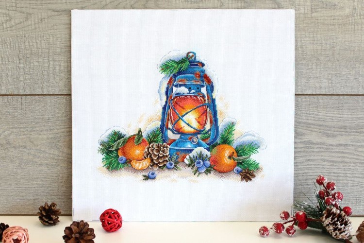 Набор для вышивания «Аромат мандаринов» — картинка 2