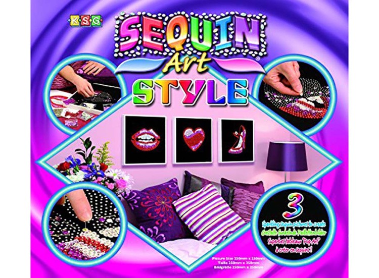 Мозаика из пайеток «Красный гламур» — картинка 2