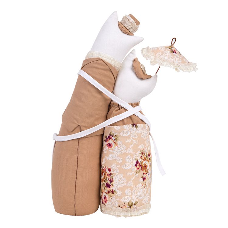 Набор для шитья «Коты-обнимашки винтажные» — картинка 2