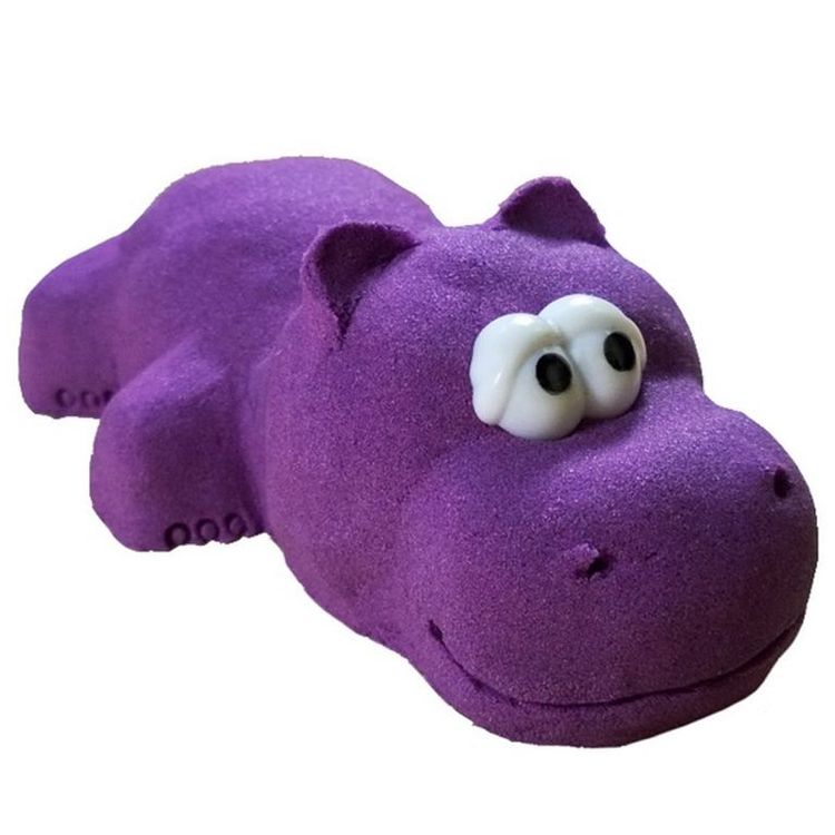 Космический пластичный песок Сиреневый 1 кг — картинка 3