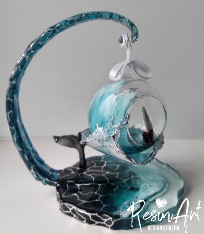 Декоративный подвес (40 см) - Силиконовый молд — картинка 2