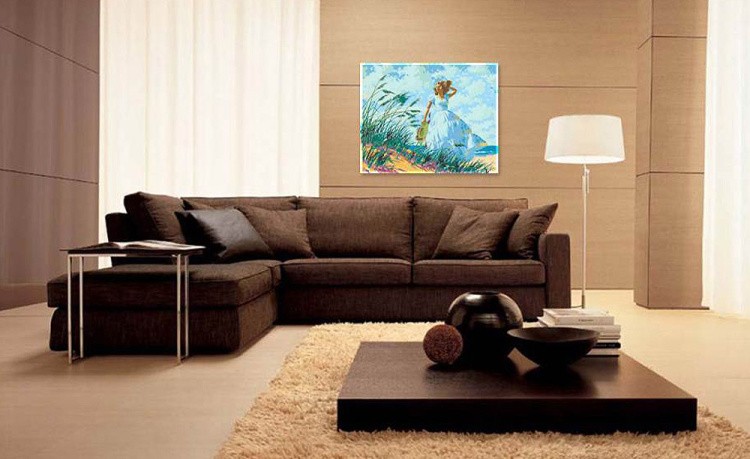 Картина по номерам «Прогулка у моря» — картинка 2