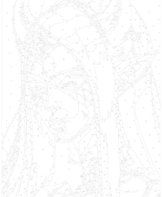 Картина по номерам «Девушка-косплей 4» — картинка 3