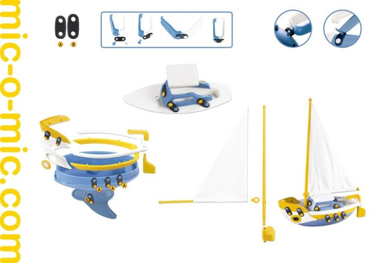 Конструктор Mic-o-mic «Парусник» — картинка 3