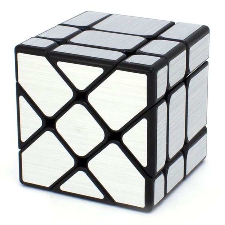 Зеркальный Кубик Фишер (серебряный) — картинка 4