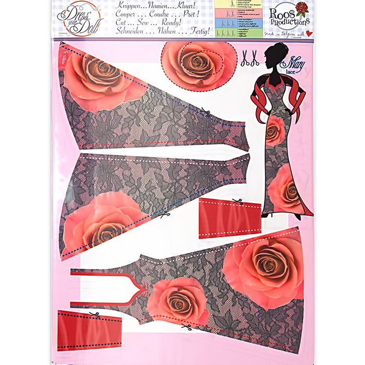 Набор для шитья «Одежда для кукол Mary Lace №2» — картинка 2