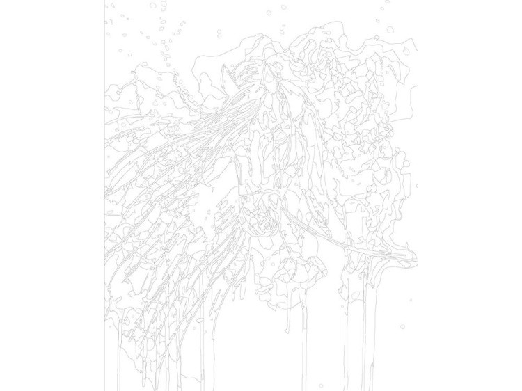 Картина по номерам «Лошадь в красках» — картинка 3