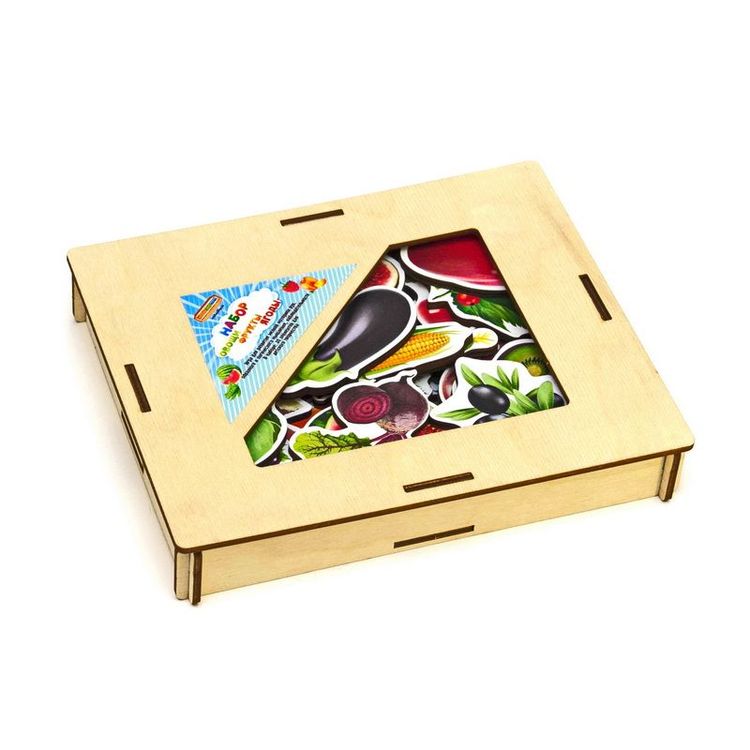 Пазл-набор «Овощи, фрукты, ягоды» — картинка 2