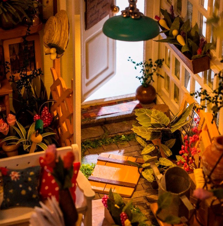 Набор для создания миниатюры (румбокс) «Сад» — картинка 10